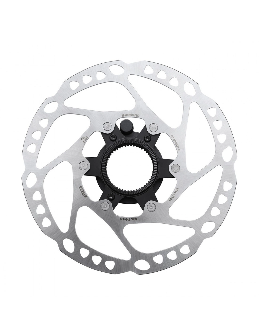 Bromsskiva Shimano RT-EM600 Med Låsring 160mm STEPS Med Magnet