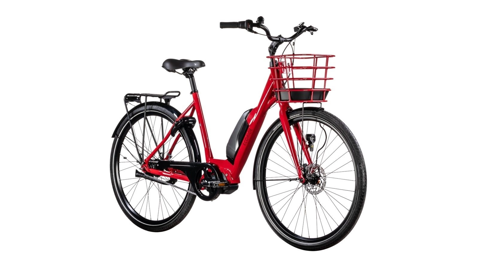 Elcykel Ecoride Ambassador 28 AXS M-5 E6 Dam Röd - Bild 3