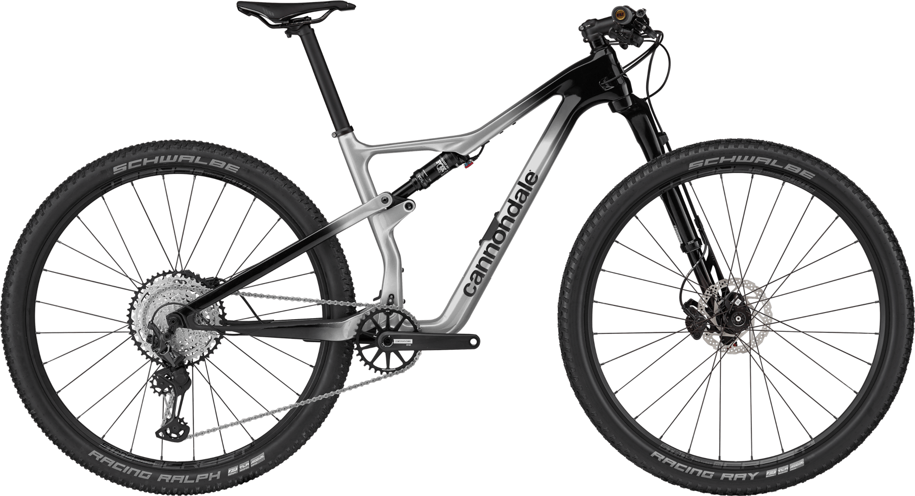 MTB Cannondale Scalpel Carbon 3 Grå/Svart - Bild 2