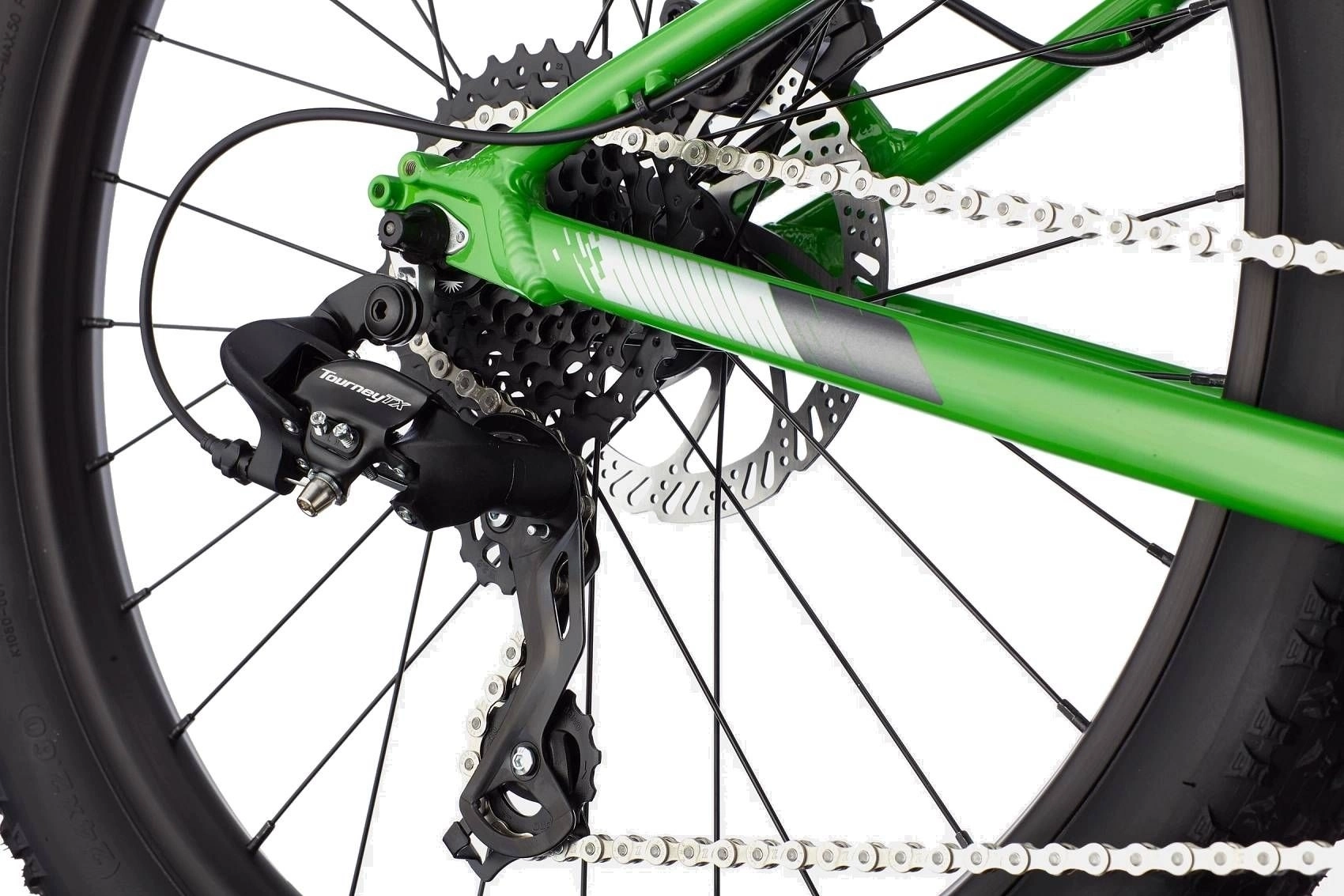 Barncykel Cannondale Kids Cujo 24+ Grön - Bild 6