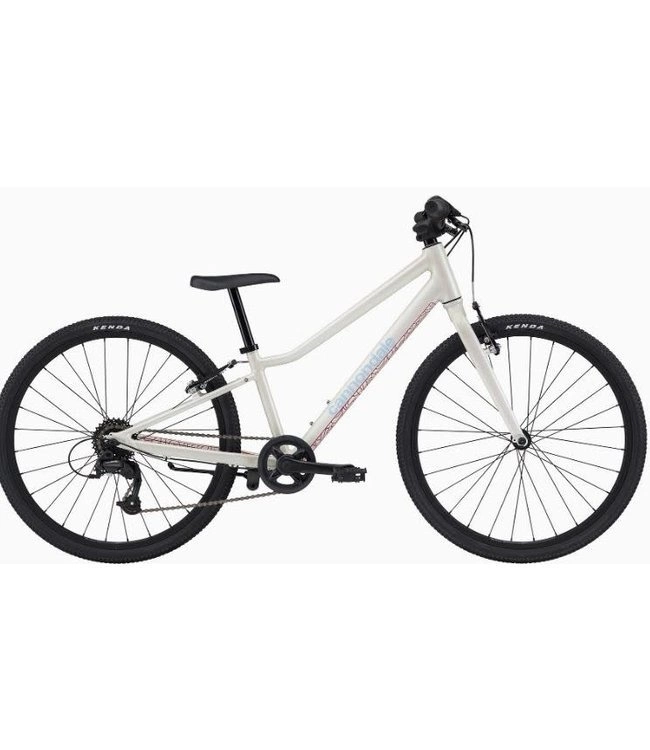 Barncykel Cannondale Kids Quick 24" Vit