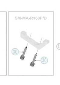 Adapterskruv Shimano BR-RS785 M5 X 21.8 Mm 2-pack