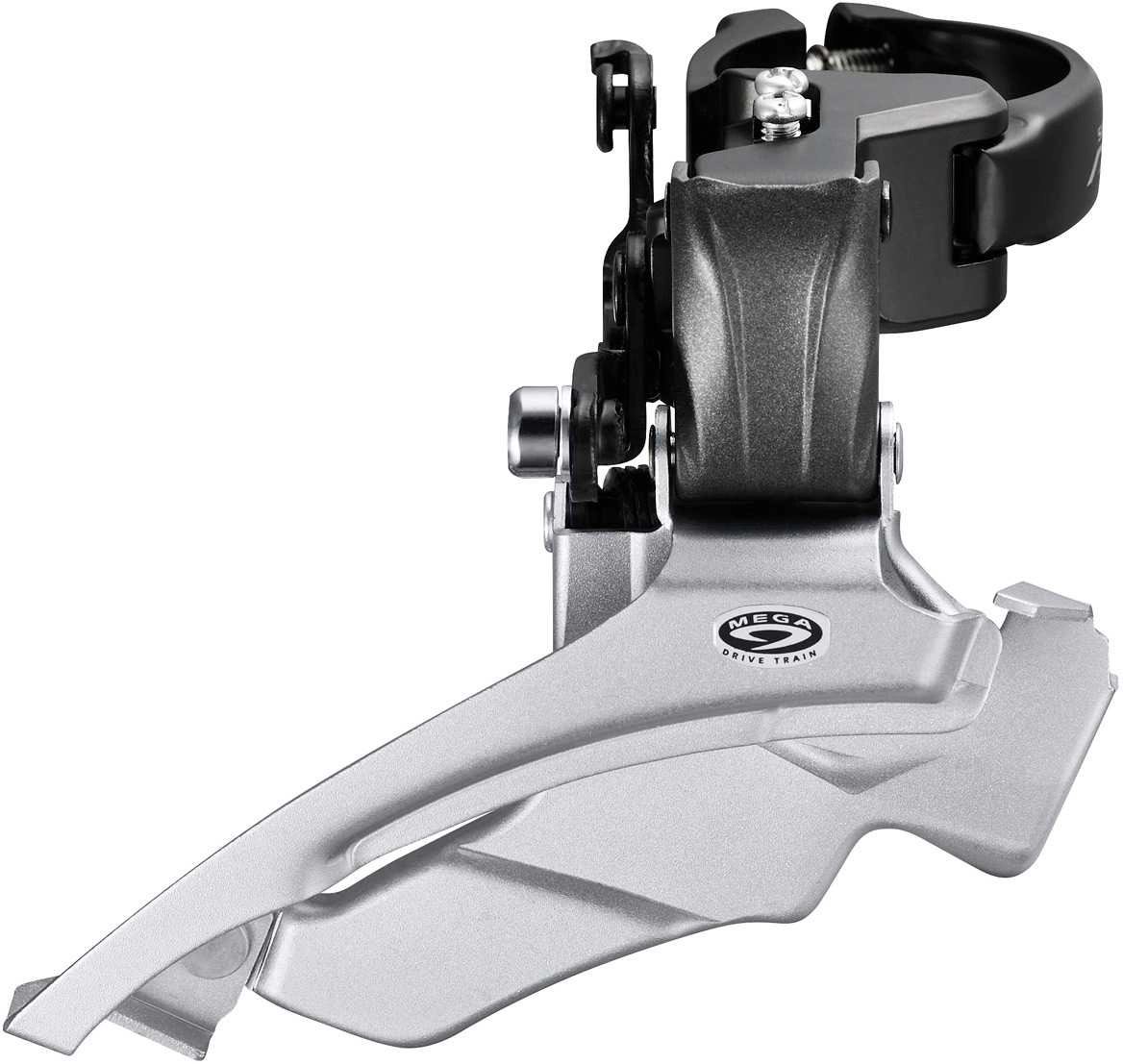 Framväxel Shimano Altus FD-M371, 3 Växlar 34.9 Mm CP DS DP 66-69° Silver, Dual Pull
