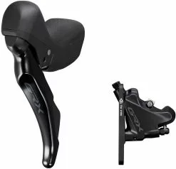 Skivbroms Shimano GRX ST-RX400-L/BR-RX400-F Fram