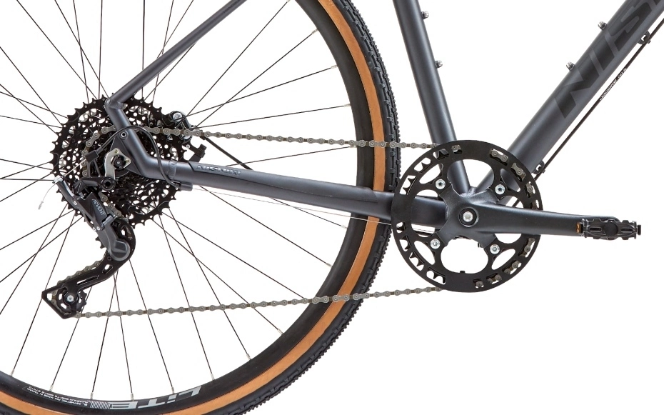 Gravelbike Nishiki DeTour Grå - Bild 2