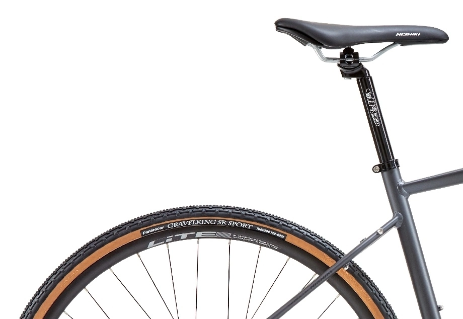 Gravelbike Nishiki DeTour Grå - Bild 4