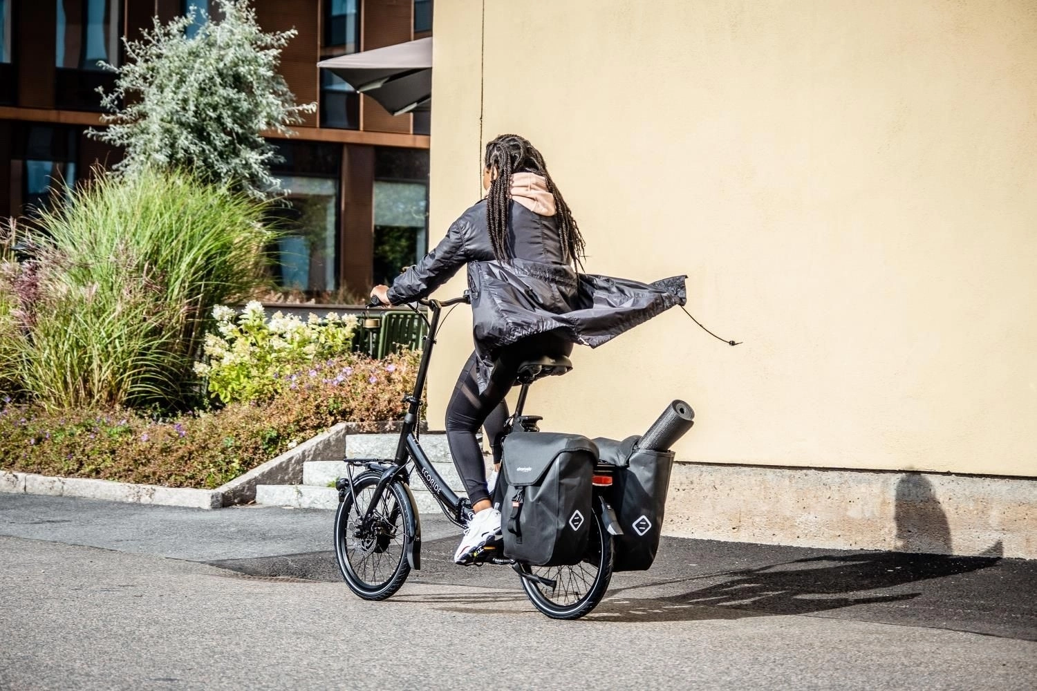 Hopfällbar Elcykel Ecoride Flexer 20 AXS Fold H-3 Svart - Bild 5