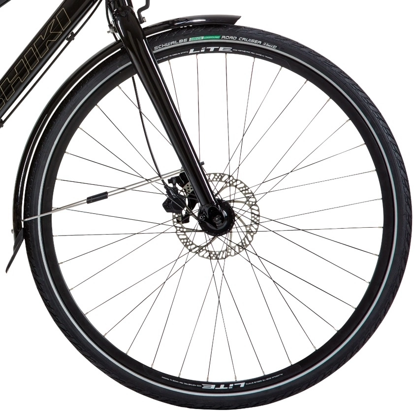 Hybridcykel Nishiki City 501 Dam Svart - Bild 3