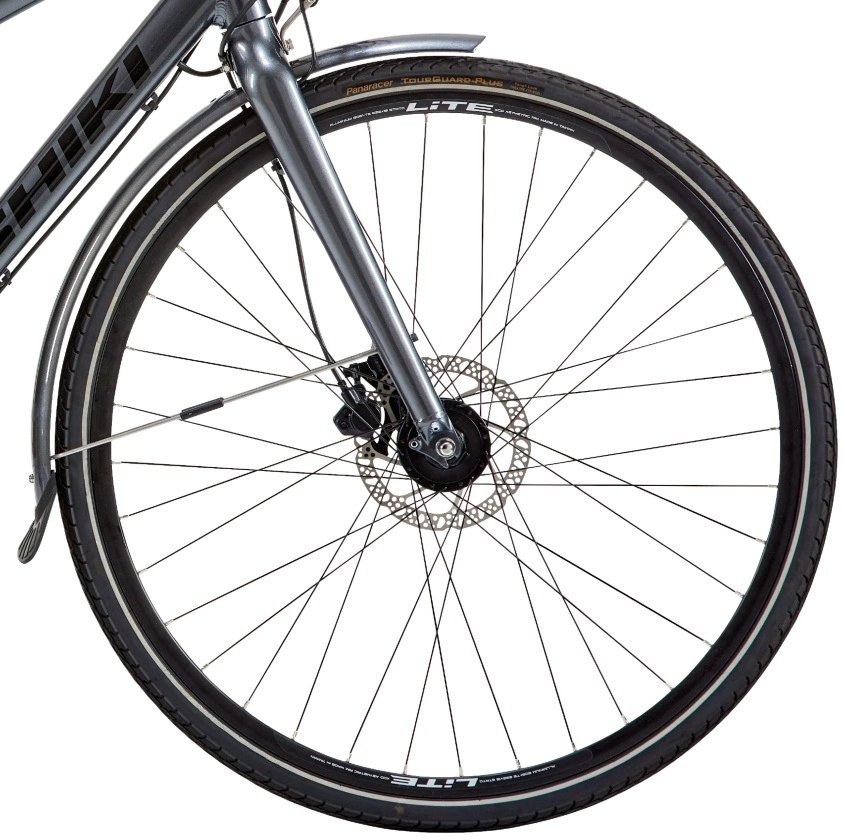 Hybridcykel Nishiki City 707 Dam Grå - Bild 3