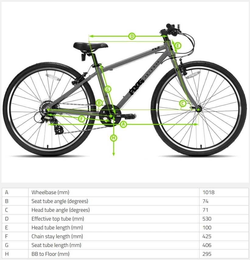 Frog Bikes Barncykel Frog 73 26" Neongrön - Bild 2