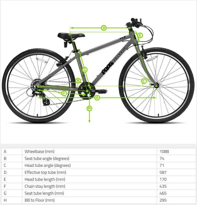 Frog Bikes Barncykel Frog 78 26" Neongrön - Bild 2