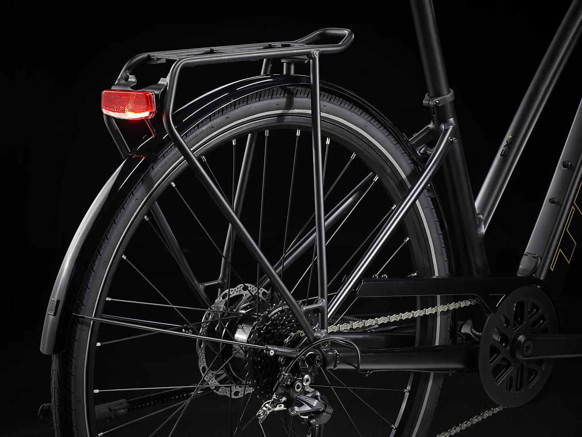 Elcykel Trek FX+ 2 Stagger Satin Svart - Bild 6