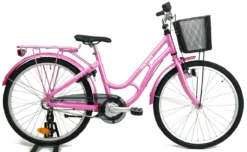 Barncykel Kronan F24 3-växlad 24" Rosa