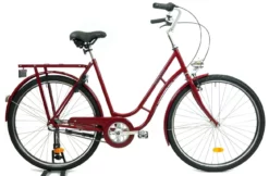 Damcykel Kronan Original D3 3-växlad Vinröd