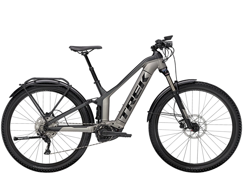 El MTB Trek Powerfly FS 4 Equipped 27.5" Silver