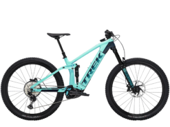 El MTB Trek Rail 9.7 SLX/XT Gen 2 Grön