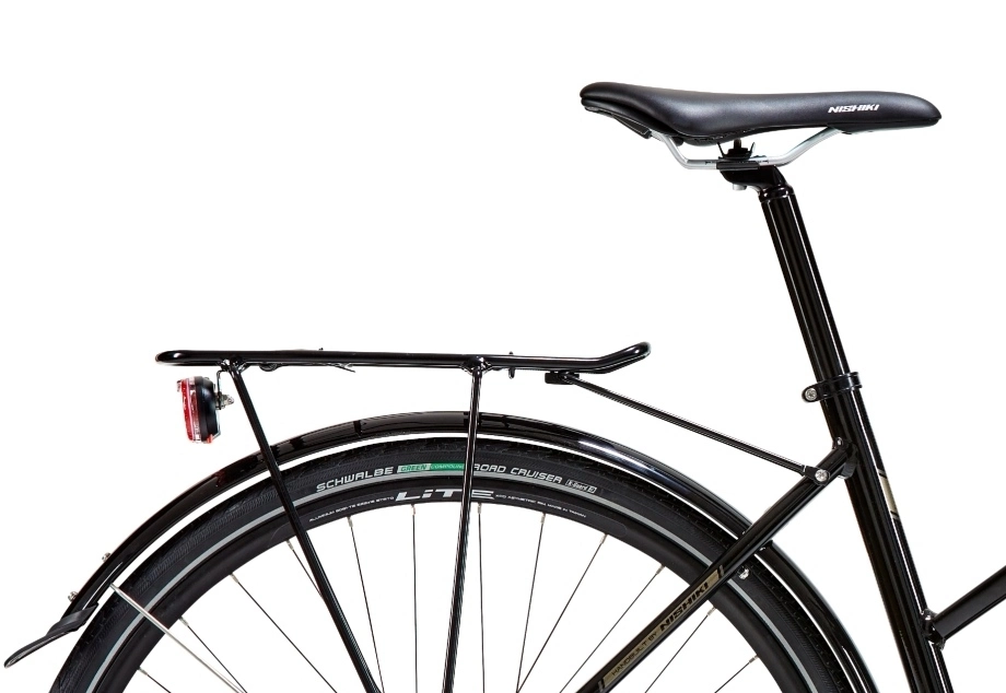 Hybridcykel Nishiki City 501 Dam Svart - Bild 4