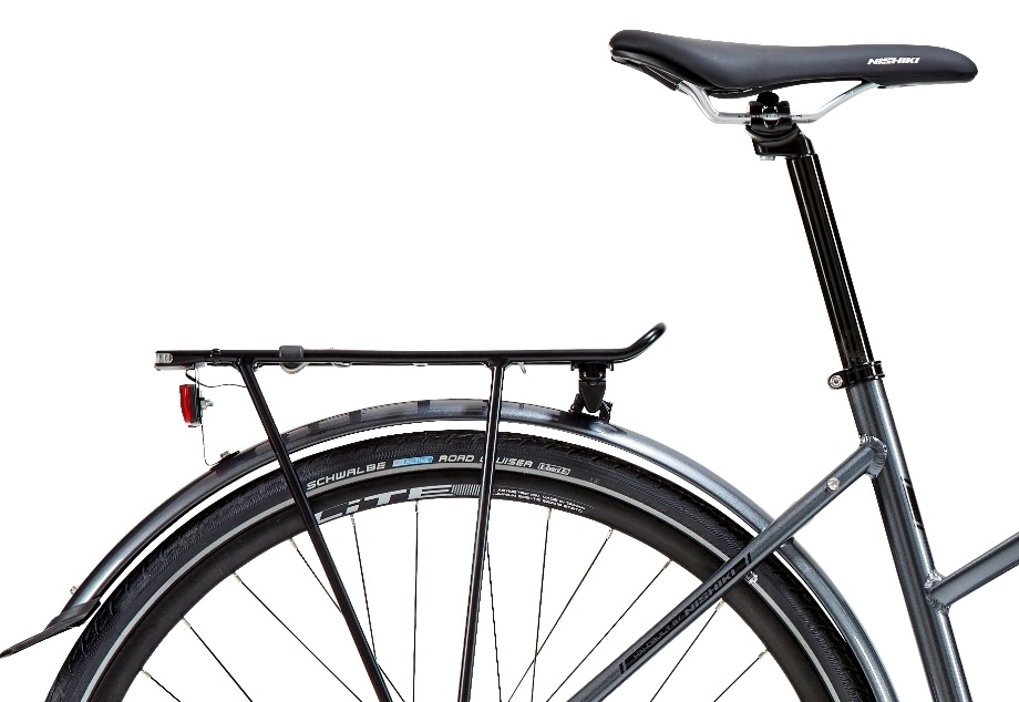 Hybridcykel Nishiki City 707 Dam Grå - Bild 4