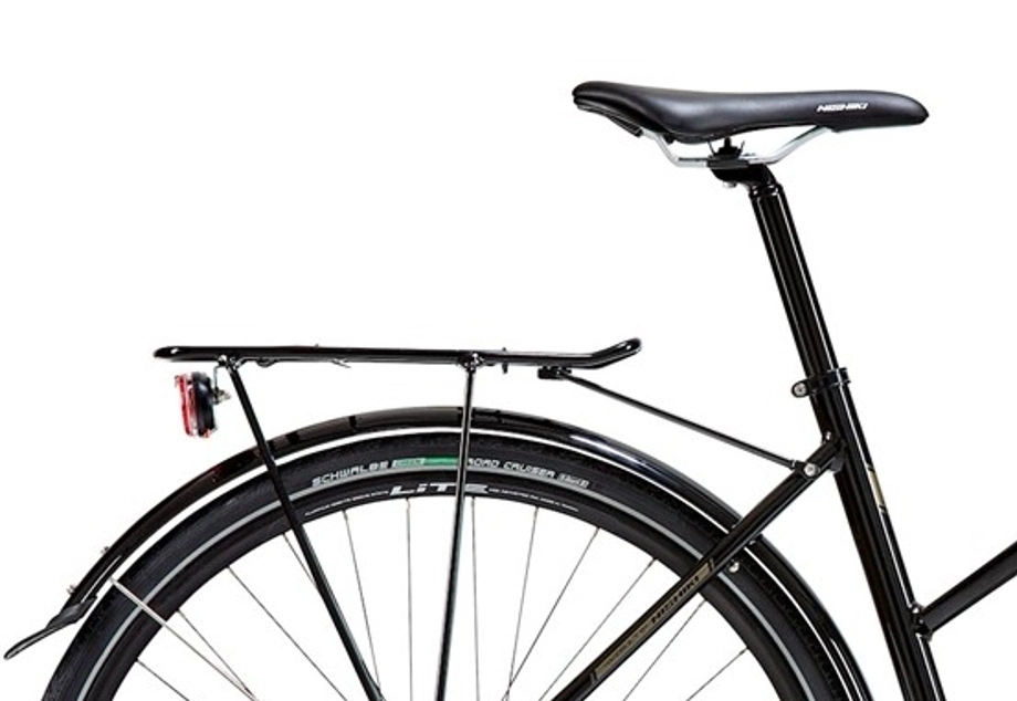 Hybridcykel Nishiki City 501 Mid Step Dam Svart - Bild 4