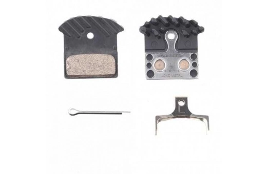 Bromsbelägg Shimano J04C Metallic 1 Par - Bild 2