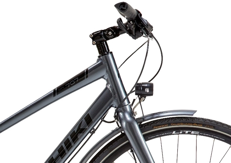 Hybridcykel Nishiki City 707 Dam Grå - Bild 5