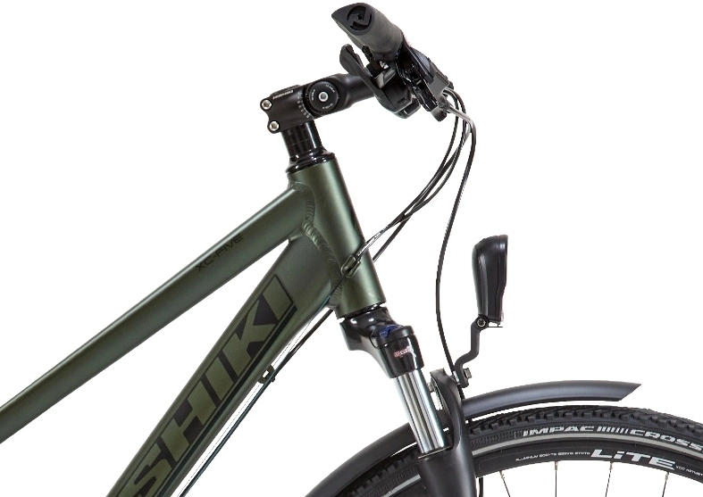 Hybridcykel Nishiki XC Five Dam Grön - Bild 5