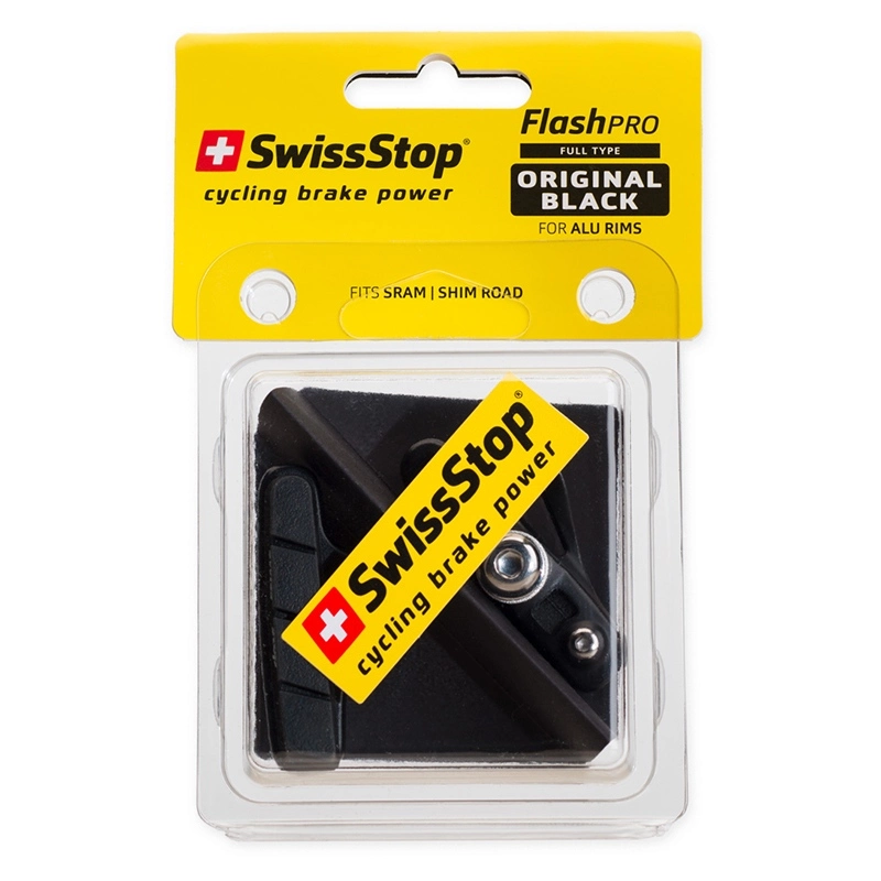 SWISSTOP Bromskloss SWISSSTOP Rim Brake Pad And Cartridge Holder Full FlashPro Original Black
