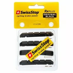 SWISSTOP Bromskloss SWISSSTOP Rim Brake Pad Inserts RxPlus Original Black