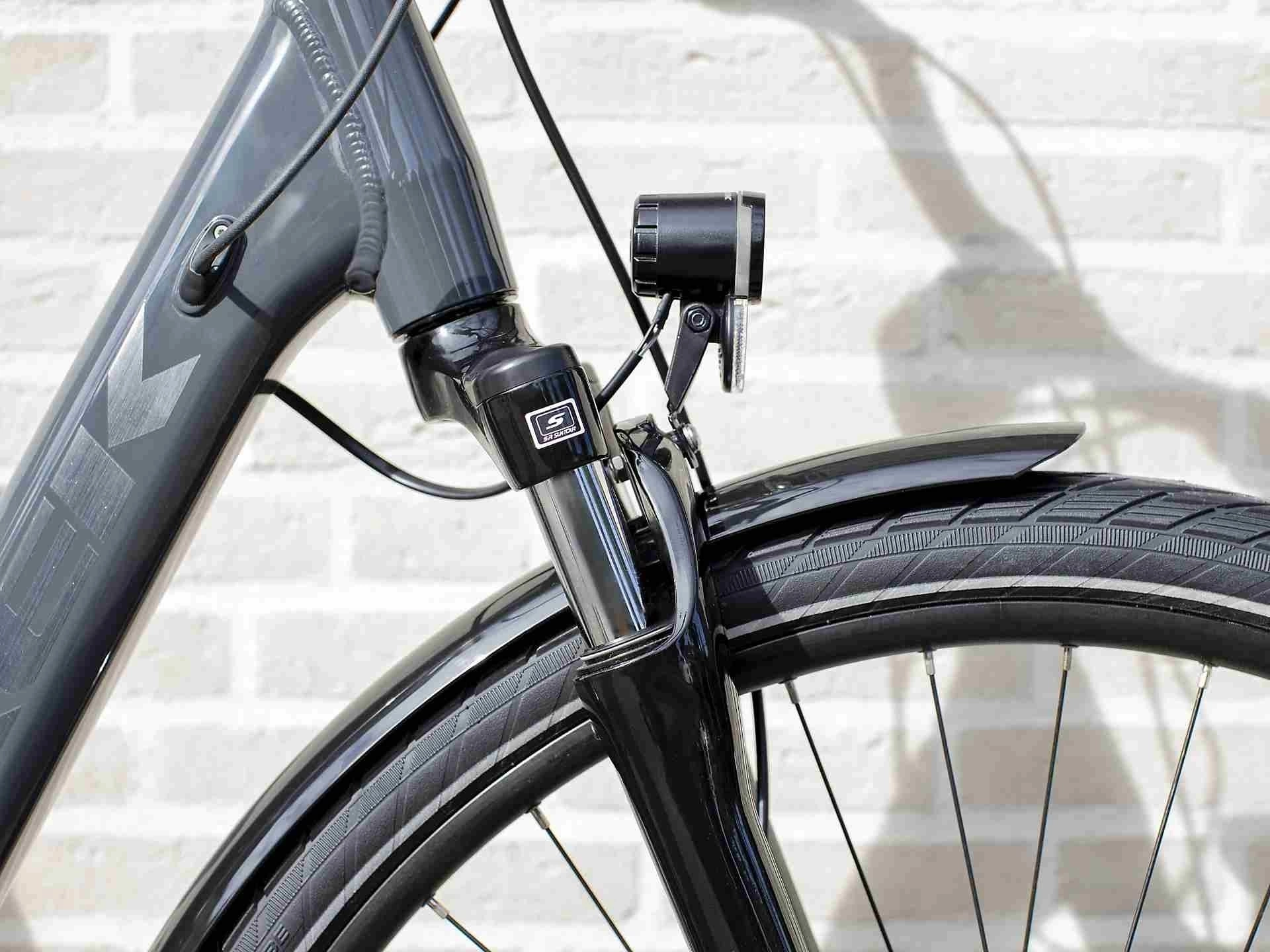 Elcykel Trek Verve+ 1 Lowstep 400 Wh Svart - Bild 2