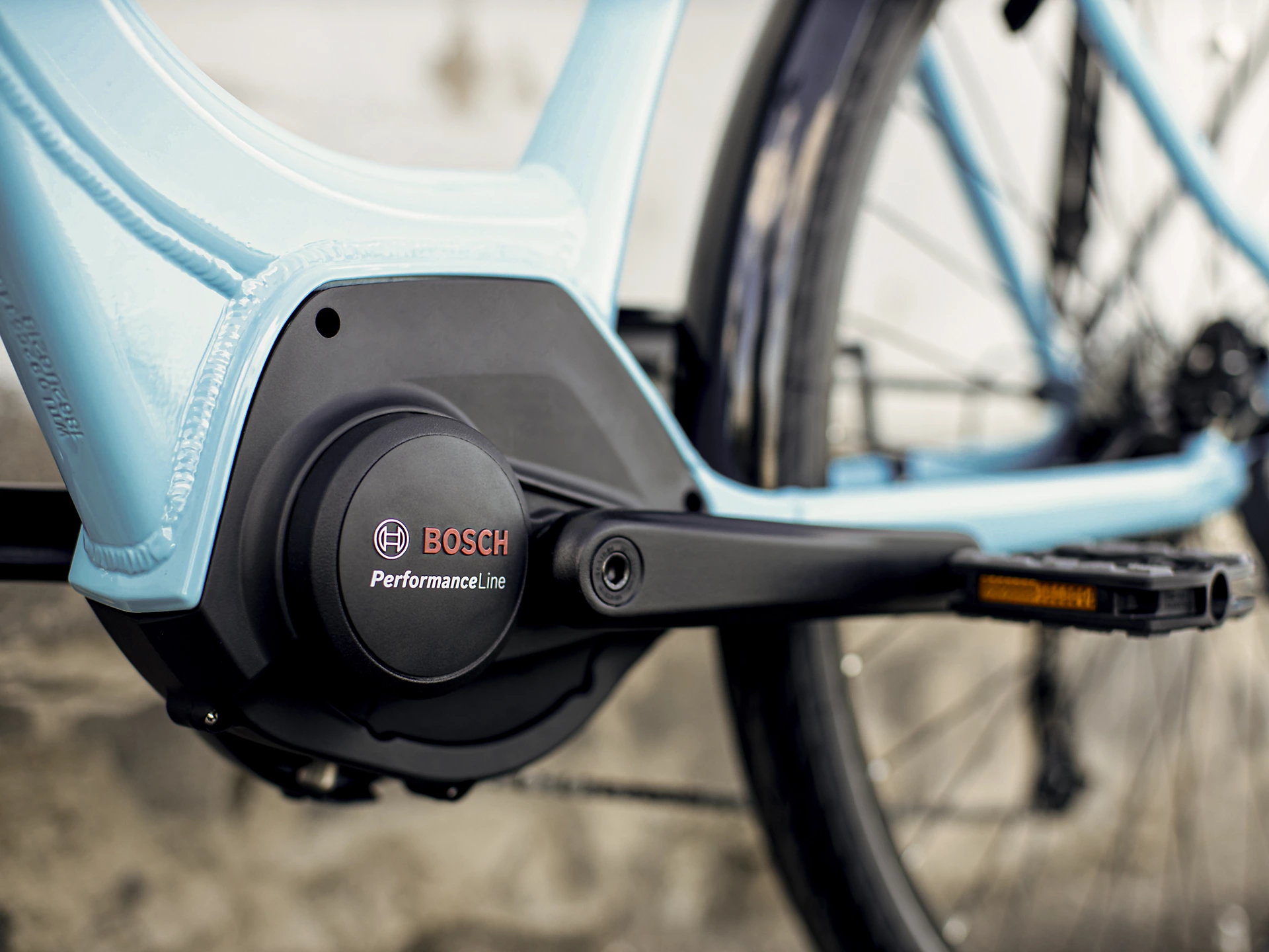 Elcykel Trek Verve+ 2 Lowstep 500Wh Turkos - Bild 4