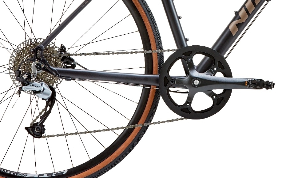 Hybridcykel Nishiki Comp X-Nine Dam Svart - Bild 2