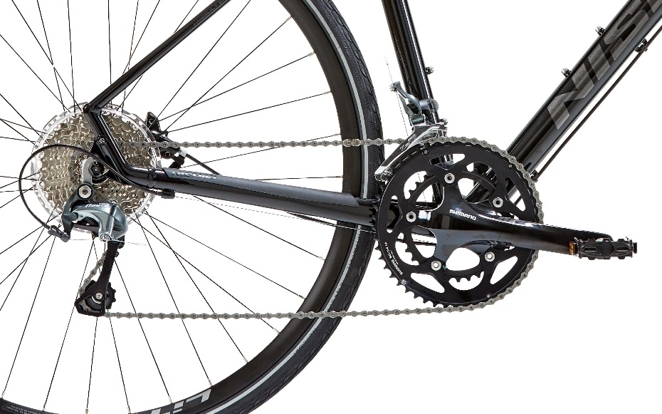 Hybridcykel Nishiki Pro SLD Svart - Bild 2